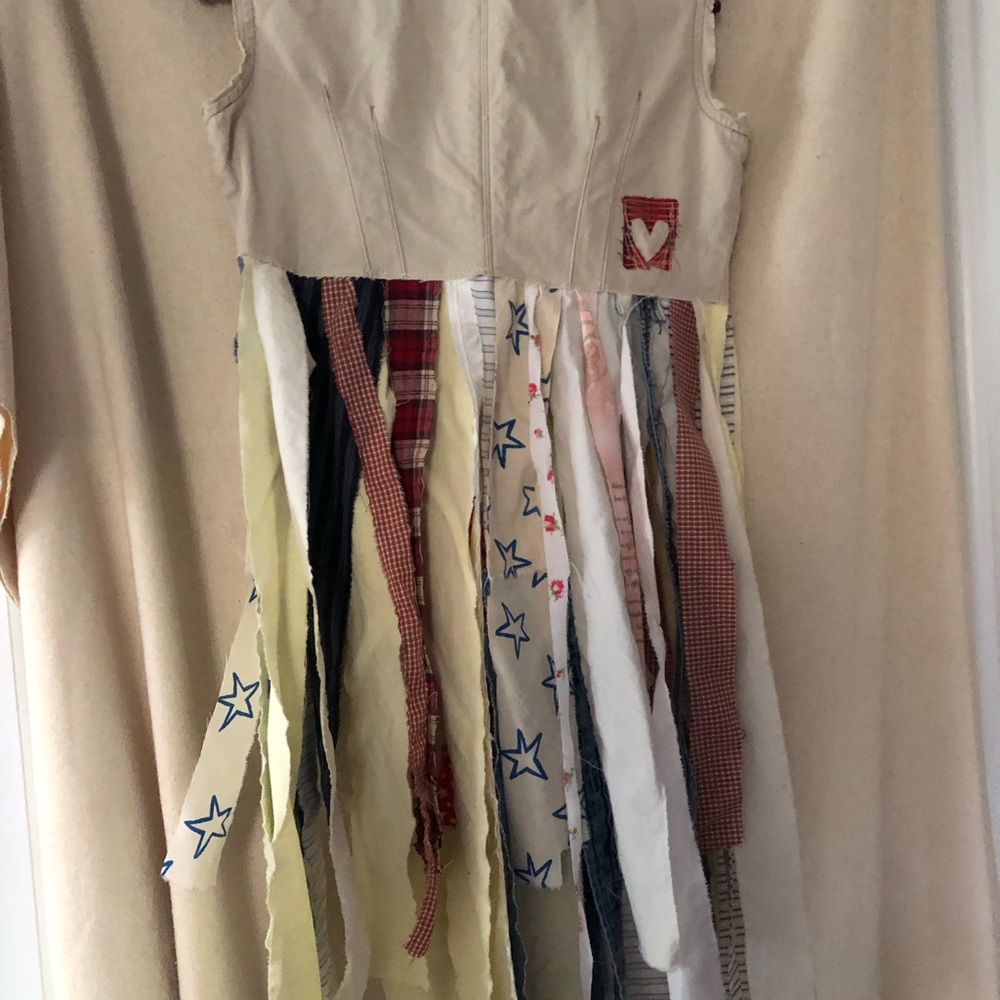 Up-cycled tunic vest